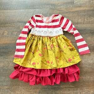 Giggle Moon White as snow dress size 5 girls